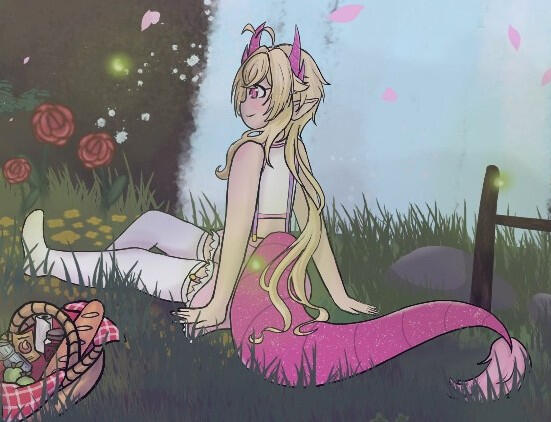 Cropped part of a collab art